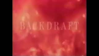 Backdraft VHS Release Ad 1991 [upl. by Diandra]