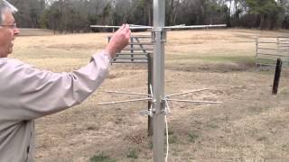 How to Install a Purple Martin Pole and Gourd Racks [upl. by Leonora]