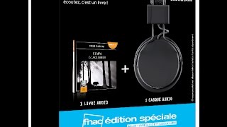 Coffret livre audio Audiolib et casque audio Urbanears [upl. by Lletram]