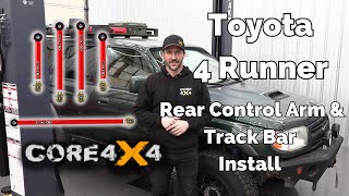 Toyota 4 Runner Rear Control Arm Install [upl. by Okiek]