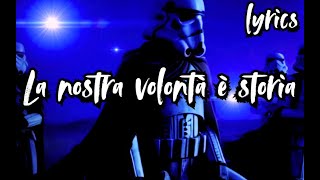 La Nostra Volontà è Storia Star Wars Tribute Italian [upl. by Lait]