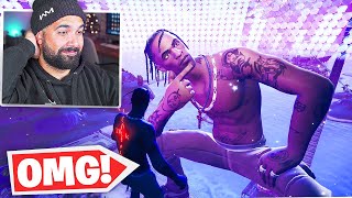 The Travis Scott Event in Fortnite WAS AMAZING [upl. by Redna]