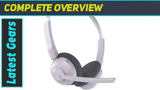 JLab Go Work Pop OnEar Wireless Headset Review [upl. by Norac728]