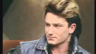 U2s Bono on RTÉs Late Late Show 1983 [upl. by Luhem411]