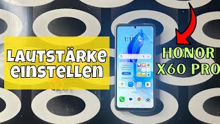 Honor X60 Pro Lautstärke einstellen [upl. by Drofnelg]