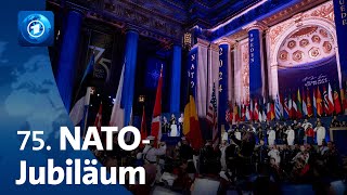 Feiern zum 75jährigen Bestehen der NATO [upl. by Johansen]