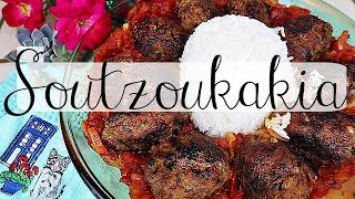 Soutzoukakia Smyrneika  Greek MeatBalls  Quick and Easy [upl. by Itsim]