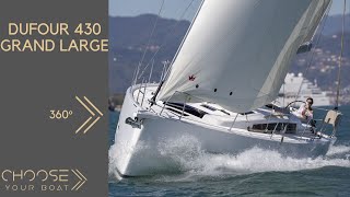 DUFOUR 430 GRAND LARGE  360° Tour [upl. by Aynat]