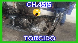 Enderezar Chasis de Moto 🔥🔥🔥 [upl. by Nayab731]