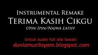 Instrumental Remake  Terima Kasih Cikgu Upin IpinNajwa Latif [upl. by Budwig]