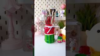 DIY Brush Holder shortviral art artshorts diycraft diyideas acrylicpainting [upl. by Turpin]