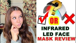 Bestqool Photon Led Light Therapy Device Review InfraRed LED Face Mask Review [upl. by Shakespeare]