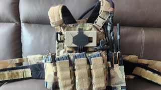 My Crye AVS Plate Carrier Setup as a Singapore LARPer [upl. by Jilli]