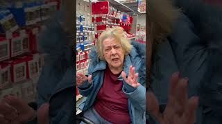 Homegoods trend at Walmart gone wrong badgranny 85yearsyoung [upl. by Eannej]