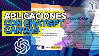 ChatGPT Canvas Colaboración con ChatGPT en blogs programación y Contratos en Tiempo Real y Más 🚀✨ [upl. by Lennaj]