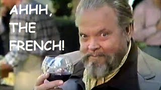 🍷A YouTube CLASSIC Orson Welles in Outtakes for Champagne Commercial🍷 [upl. by Ethbin]