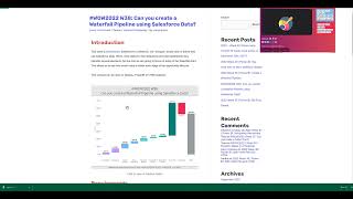 2022 Week 38  Power BI Waterfall Pipeline [upl. by Aleedis]