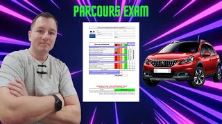 Parcours examen en conduite commentée [upl. by Akahc640]