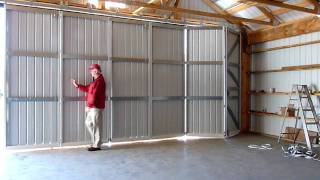 Door in Vermont Inside Hangar Fold Tite Stacker [upl. by Acilef]