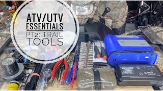 ATVUTV Essentials Pt2 TRAIL TOOLS [upl. by Enaols371]