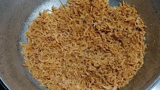 Dry prawns  sukha jhinga how to make dry prawns  Simple and testy prwan curry recipe  e for eats [upl. by Winterbottom]