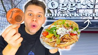 DIESER DÖNER KOSTET 1 CENT😰🥙  WIE GUT KANN DER SEIN🧐 [upl. by Dnomar984]