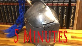 Knight Helmet Build Part 2 [upl. by Ednihek]