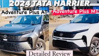 2024 NEW Tata Harrier Adventure Plus AT vs Tata Harrier Adventure Plus MT Review  TataMotorsCars [upl. by Radford]