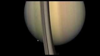 Fly Through Space Photos In Saturns Rings  Video [upl. by Ainadi]