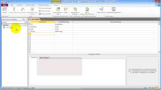 Access im Büro einsetzen Part 5 Wdh Tabellen und Formulare erstellen [upl. by Yelsha]