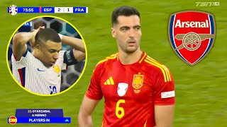 Mikel Merino vs France  EURO 2024  WELCOME TO ARSENAL [upl. by Zerlina]