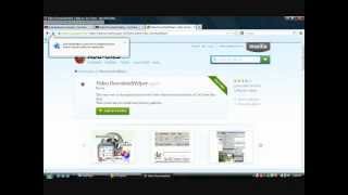 Help Me Video Download Helper  Mozilla Addons Error Message [upl. by Inilahs749]