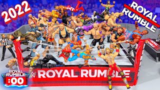 WWE Royal Rumble 2022 Action Figure Match [upl. by Sill]