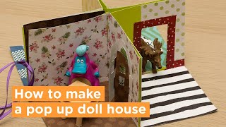 How to make a pop up doll house [upl. by Ragas247]