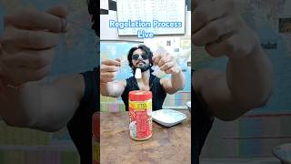 बर्फ के अंदर डाला धागा🥶  Regelation Process physics science scienceandfun pressure ytshorts [upl. by Assanav49]