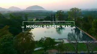 Mughal Garden Wah Drone shot [upl. by Joslyn711]