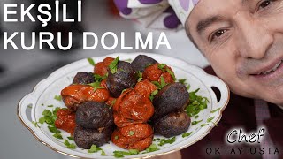 KURU DOLMA ❗️Biber ve Patlıcan Dolması Nasıl Yapılır❓Oktay Usta [upl. by Dermot]