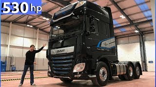 2019 DAF XF 530 90th Anniversary TestDrive amp Leyland Factory Tour [upl. by Kalikow]