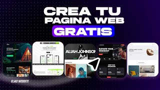 Como Crear una Pagina Web Gratis en 2024 Desde Cero [upl. by Lorita]