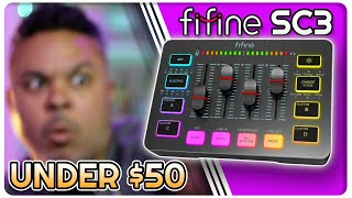 Inexpensive Gaming Audio Mixer  Fifine SC3 Review [upl. by Oicneconi]