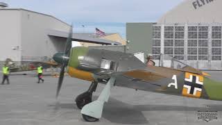 FHCAM  FockeWulf 190 Warbird Test Flight [upl. by Savil]