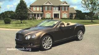 Road Test 2014 Bentley Continental GT Speed Convertible [upl. by Koball640]