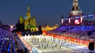 International Military Musical Festival quotSpasskaya Towerquot Moscow Russia [upl. by Issak]