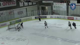 Kristiāns Samītis Goal vs HC Merano Pircher 05122024  Alps Hockey League [upl. by Amaerd]