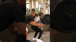 Squatting FAKE WEIGHTS in a PUBLIC GYM [upl. by Honor]