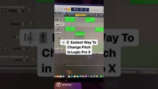 🎛🎚 Easy way to change Pitch in LogicProX with Varispeed [upl. by Aniretak711]