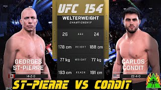 UFC 5  GSP VS CONDIT [upl. by Aidaas]