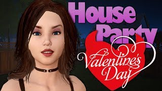 ALONE WITH VICKIE  Vickie Vixen Valentine Good Ending  House Party [upl. by Leiruh]