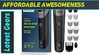 Philips Norelco Multigroom 5000 The Ultimate Grooming Kit [upl. by Aiselad]