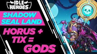 Idle Heroes  Shadow Seal Land Horus  Tix  GODS [upl. by Erreid]